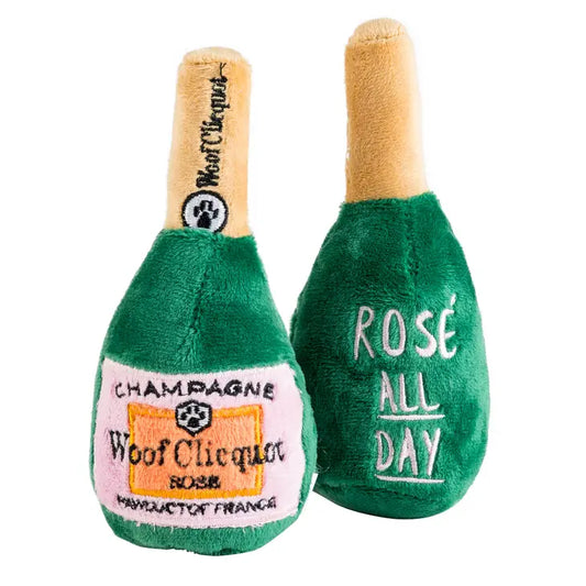 Woof Clicquot Rose' Champagne