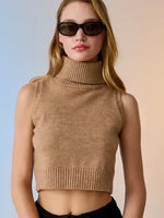 ALICE TURTLE NECK KNIT TOP