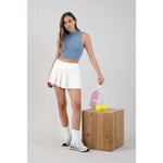 DENIM BLUE KNIT TOP