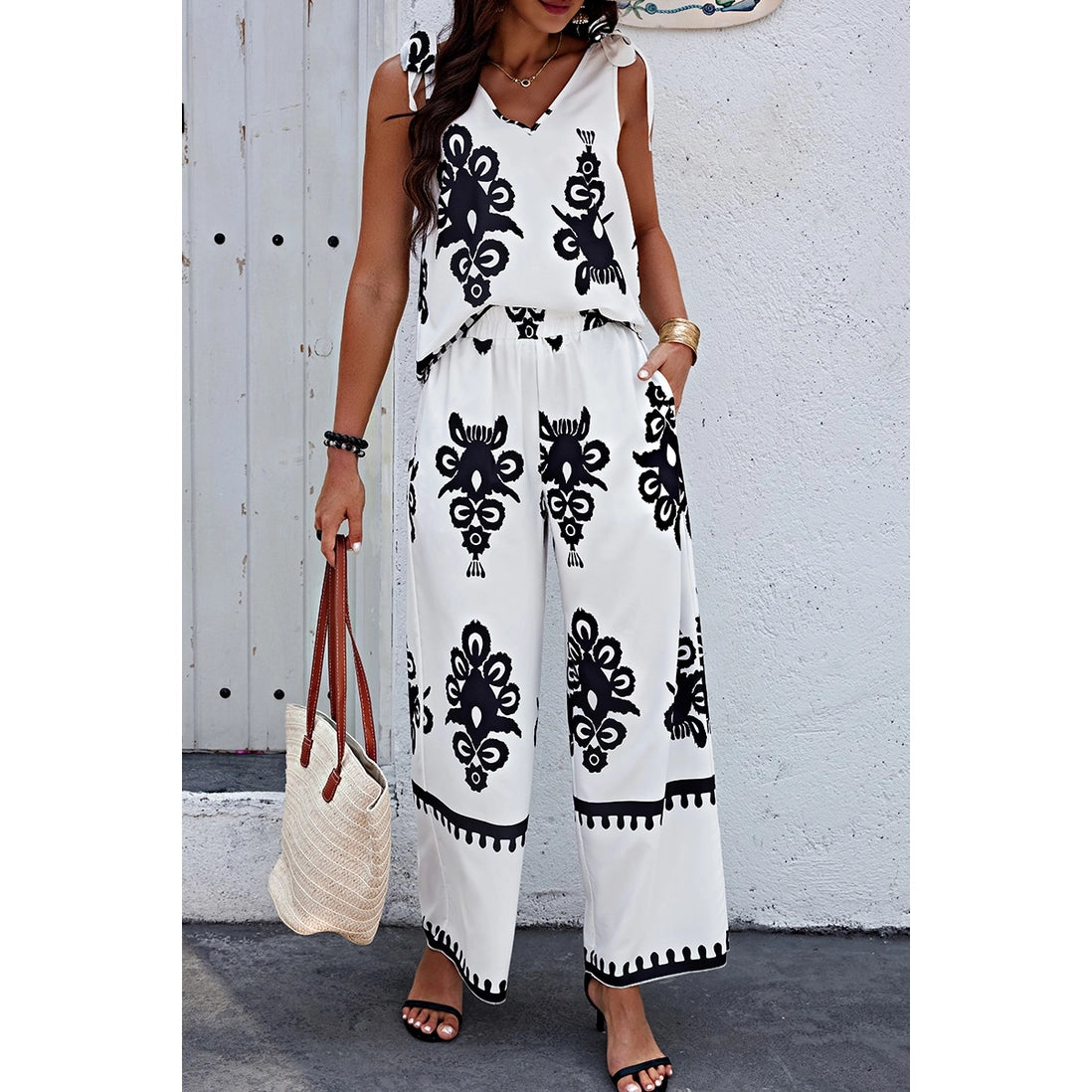 KNOTTY FLORAL SET