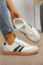 PATCHWORK TENNIS SHOES