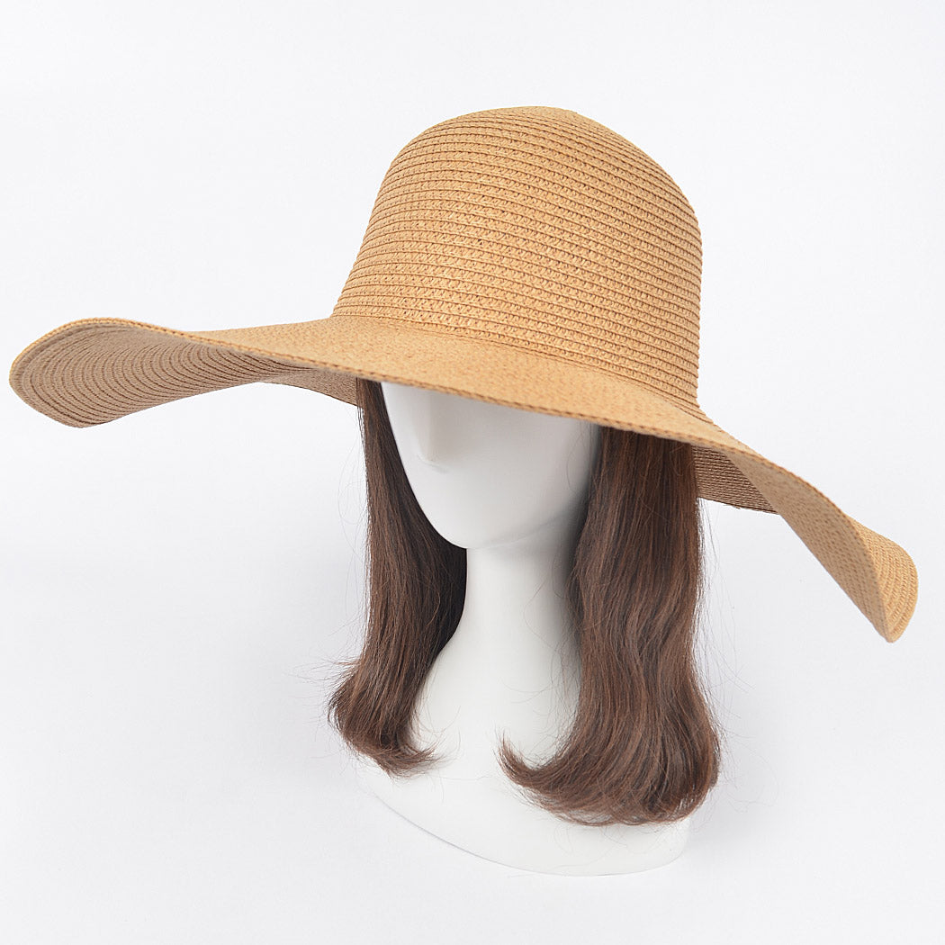 WIDE BRIM BEACH HAT