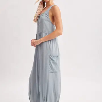 BOBH CROSSBACK SLEEVELESS JUMPSUIT