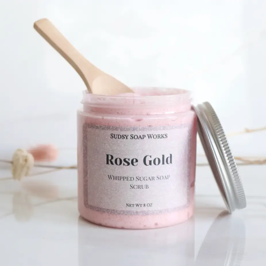 Rose Gold Whipped Sugar Scrub