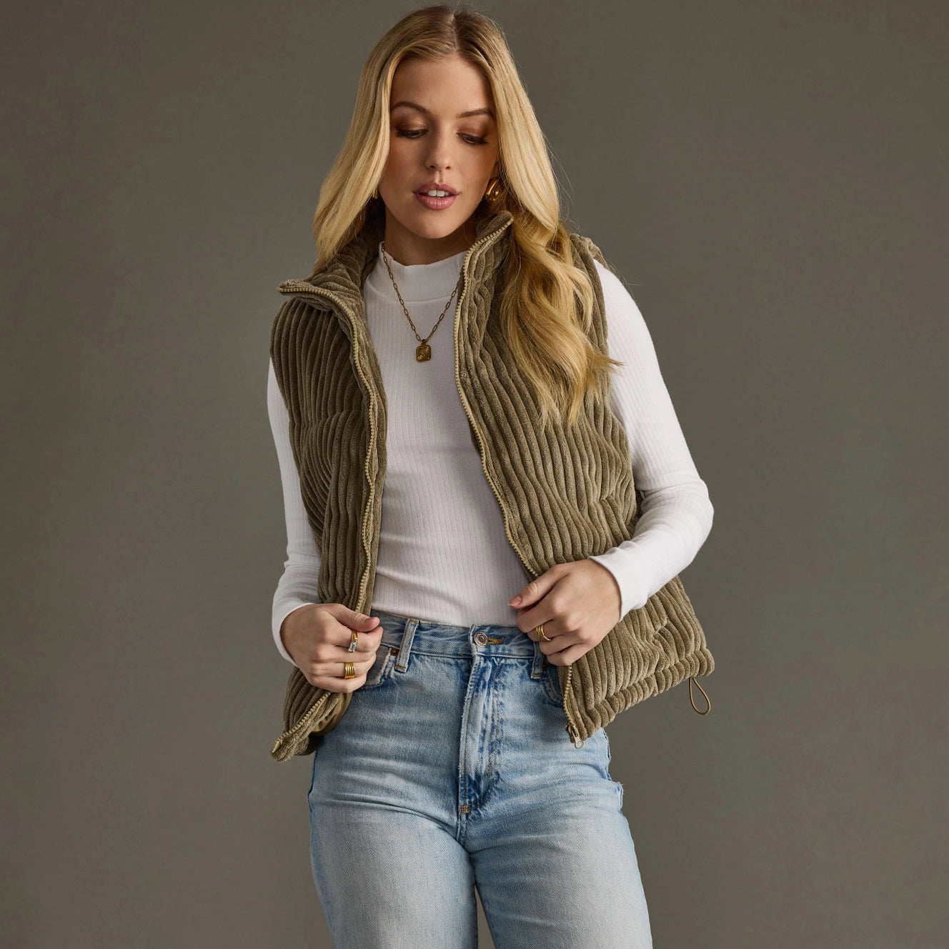 CORDUROY VEST
