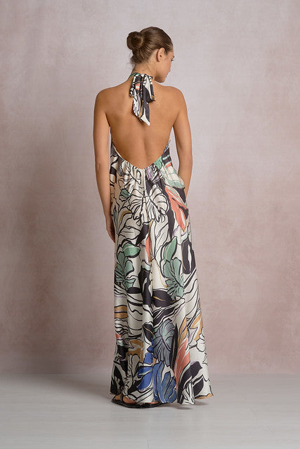 BOTANICAL RESORT DRESS