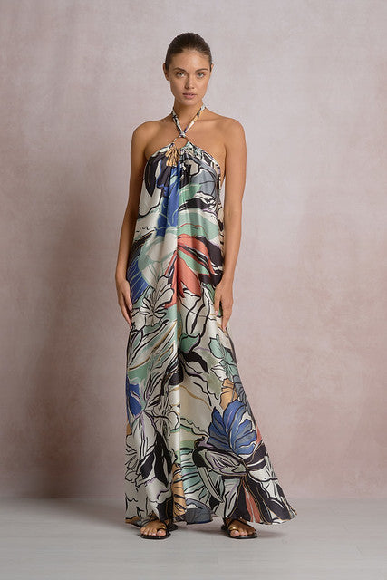 BOTANICAL RESORT DRESS