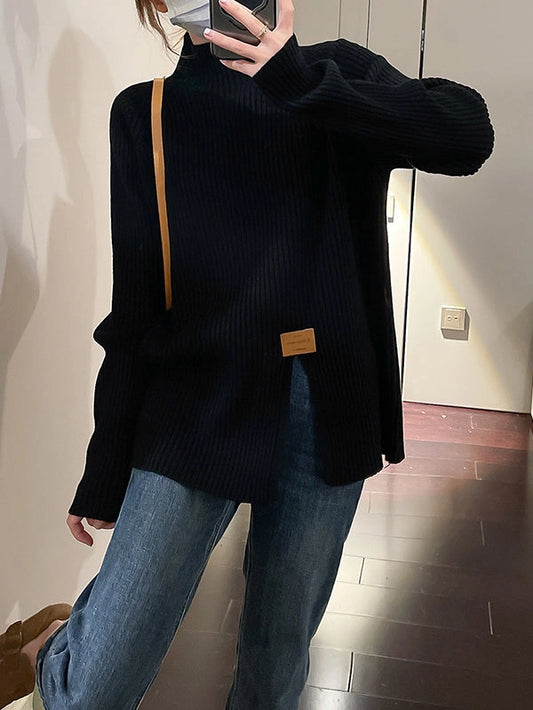 MOCK NECK SWEATER