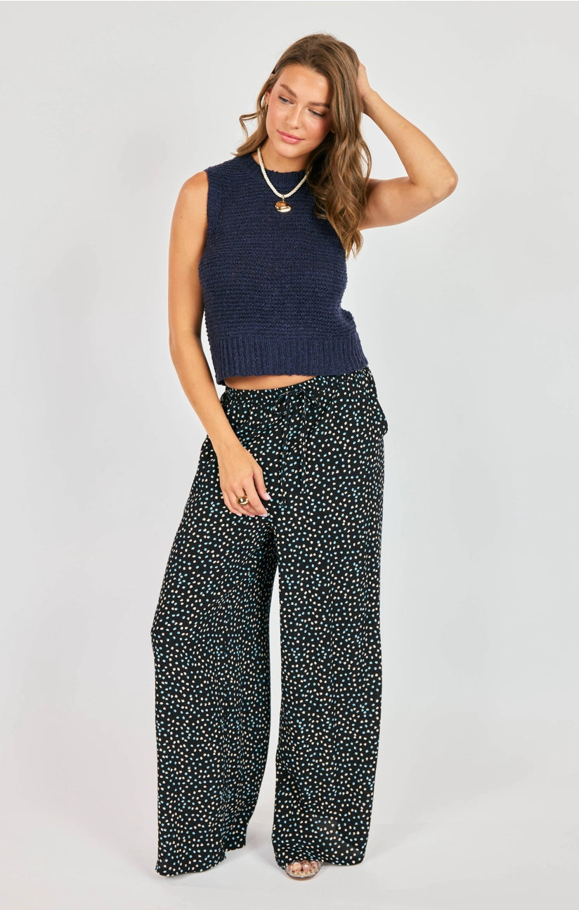 TEGAN SWEATER VEST NAVY