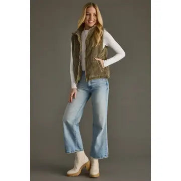 CORDUROY VEST