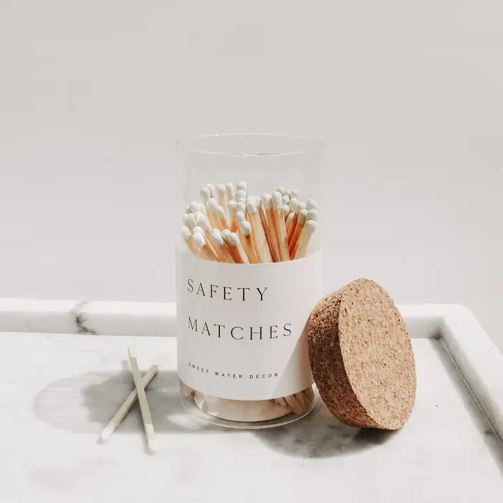 White Safety Matches