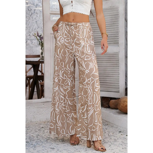 ALLOVER PRINT PANTS