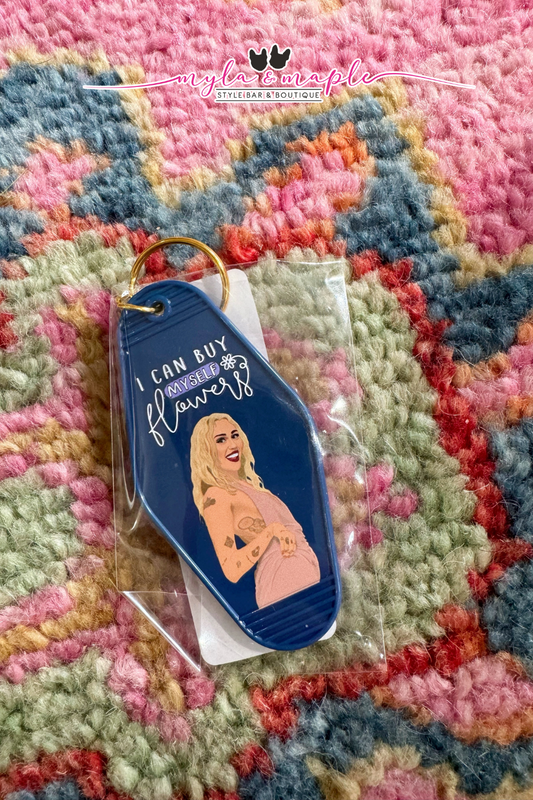 Miley Cyrus Motel Keychain