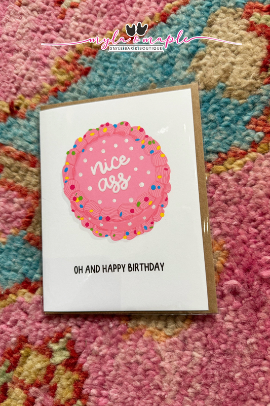 Nice... Birthday Card