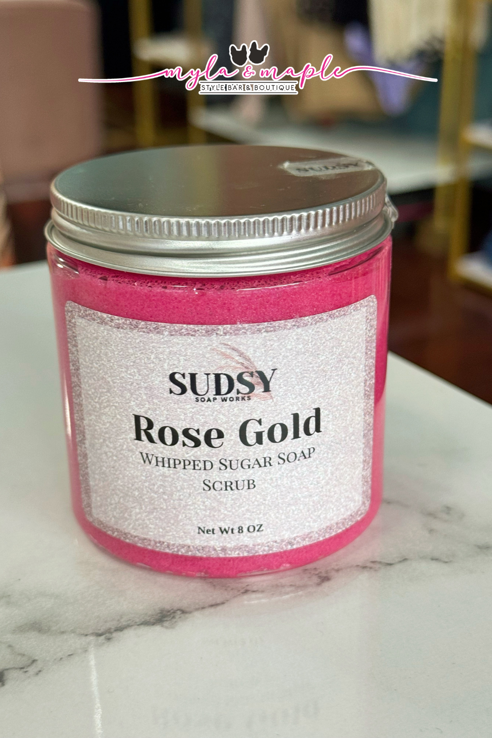 Rose Gold Whipped Sugar Scrub