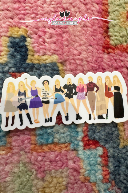 TSwift Eras Outfits Sticker