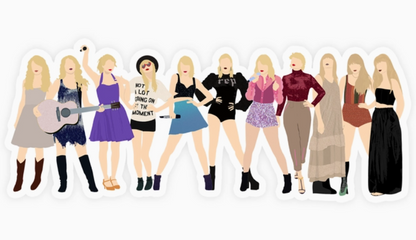 TSwift Eras Outfits Sticker