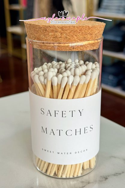 White Safety Matches