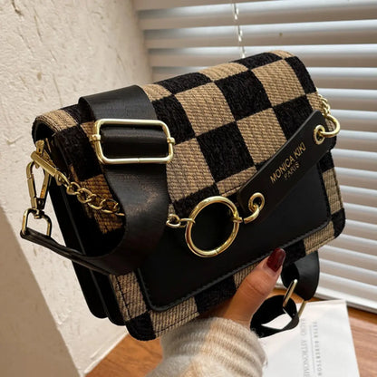 Checkerboard Purse