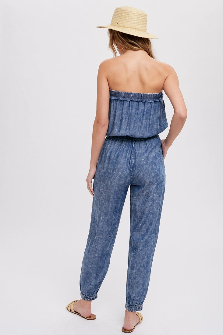 DENIM JUMPSUIT