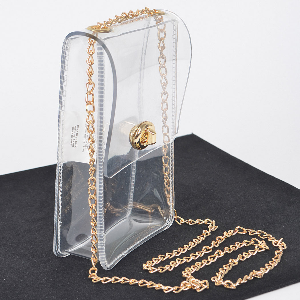 TRANSPARENT CROSSBODY BAG