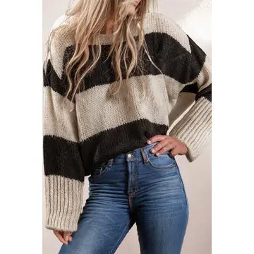 Colorblock  Sweater