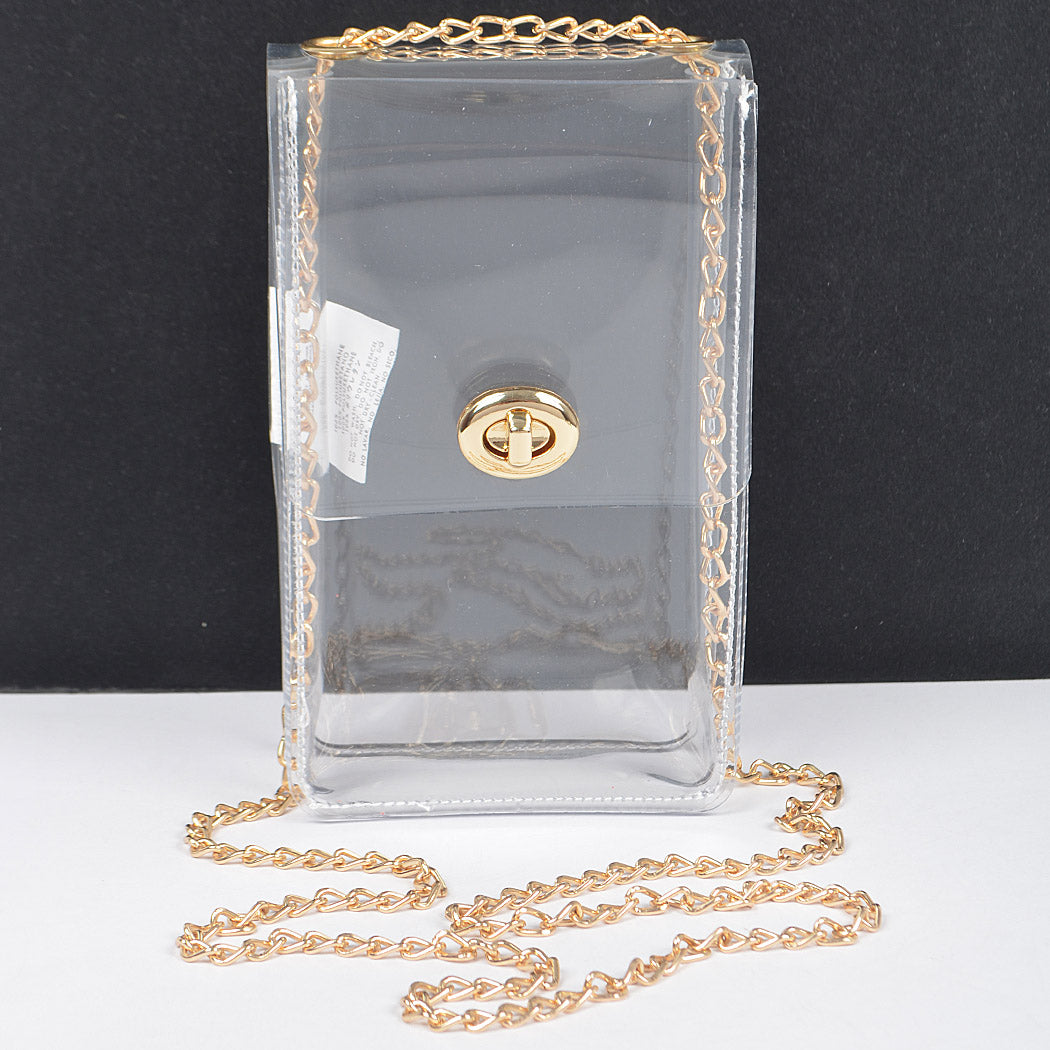 TRANSPARENT CROSSBODY BAG