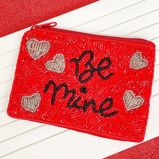 'Be Mine' Coin Pouch