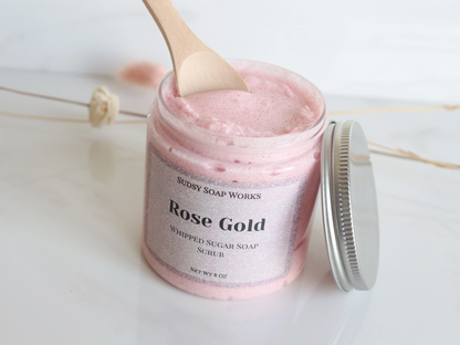 Rose Gold Whipped Sugar Scrub